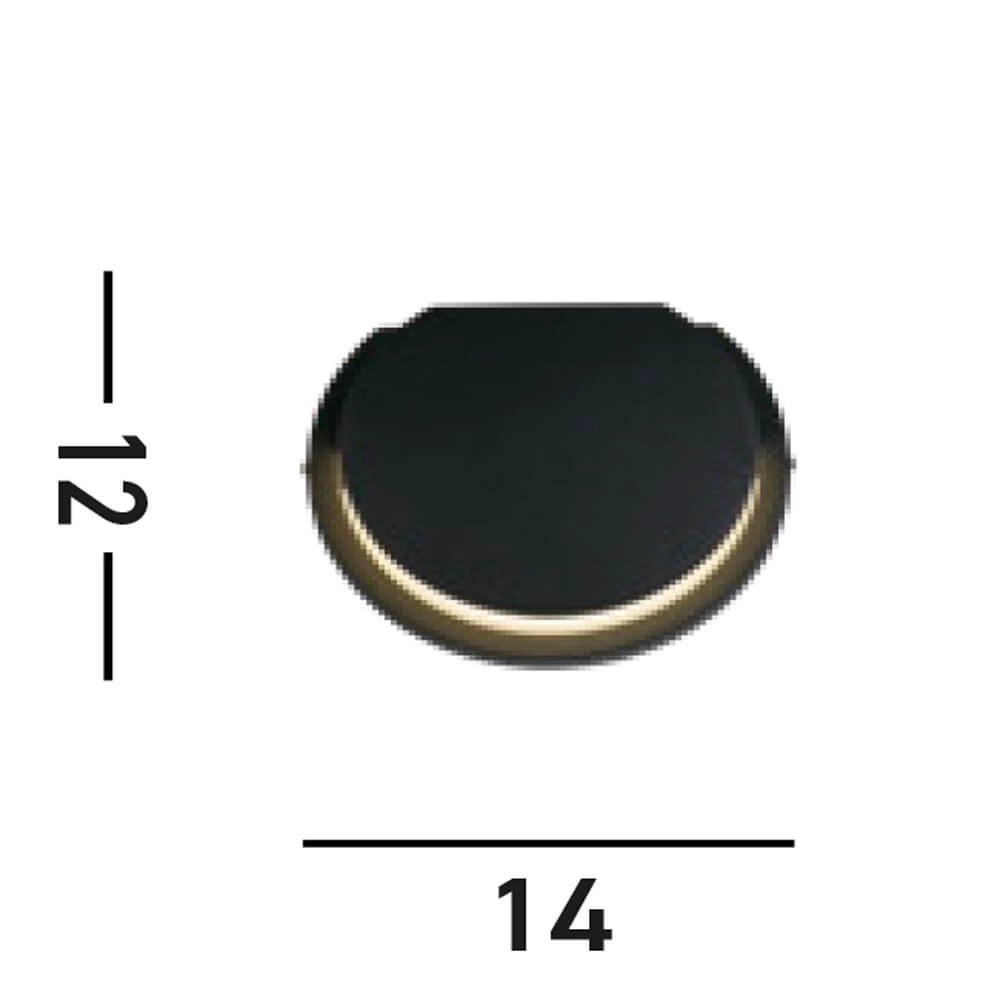 Applique murale design Chiswick noir Searchlight 5053423271439