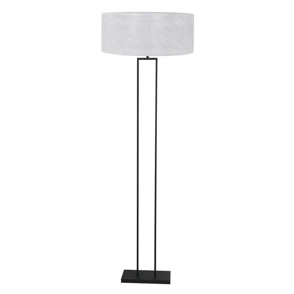 Lampadaire 160cm Stang abat-jour à motifs blancs Steinhauer 8712746173871