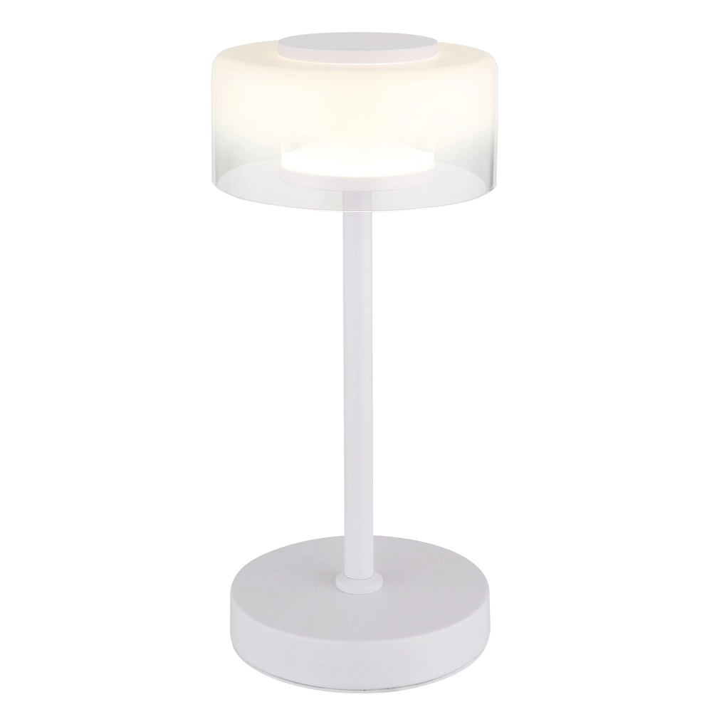 Lampe de table de conception Belinda Blanc