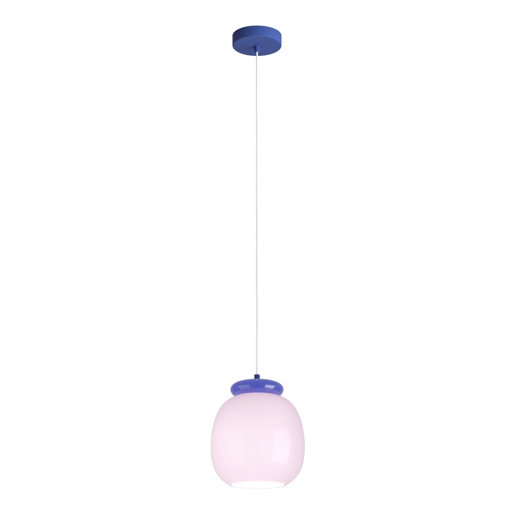 Lampe pendante de conception Berardelli rose avec bleu Ø 23cm Eglo 9008606404933