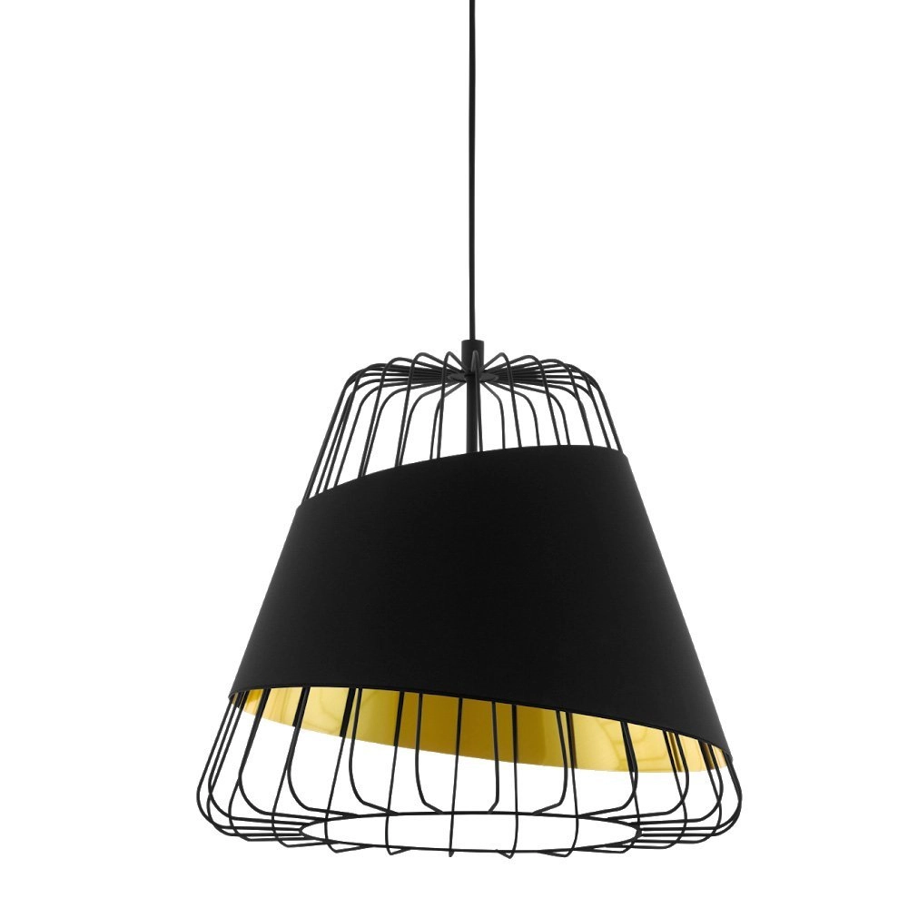 Lampe à suspension Austell noir Ø 36cm Lampe à suspension Austell noir Ø 36cm