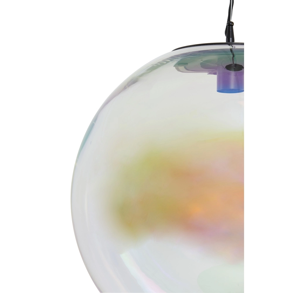 Ø lampe suspendue de 48 cm Medina Verre arc-en-ciel Light & Living 8717807665814