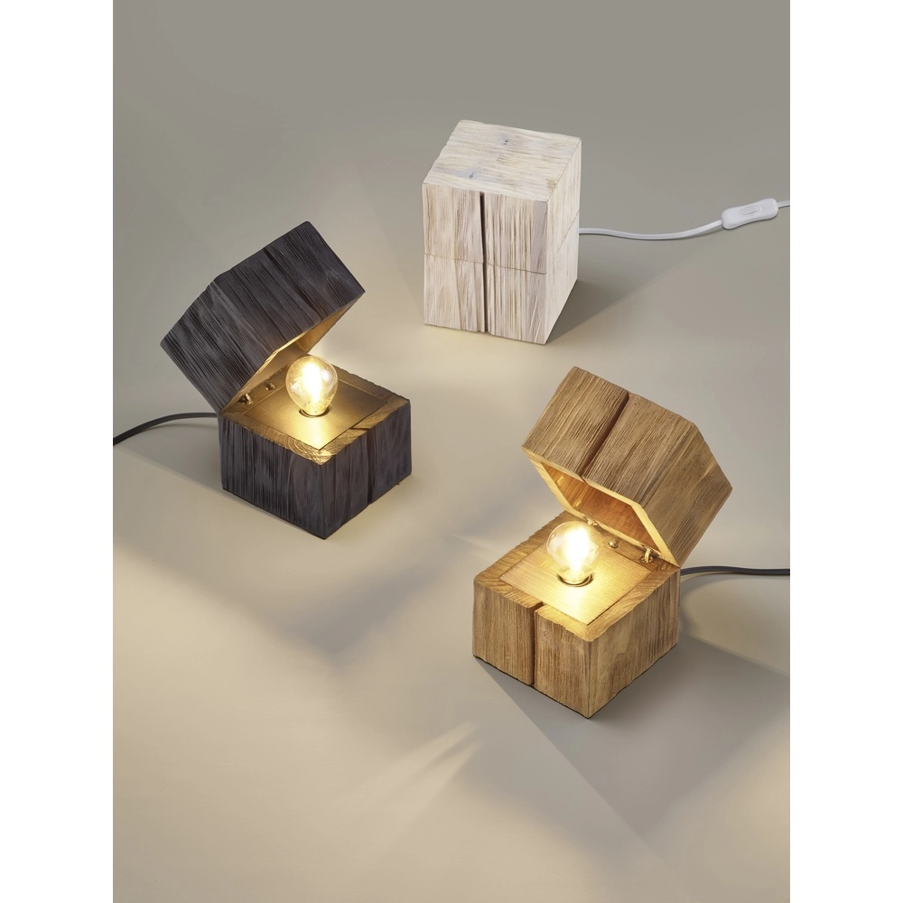 Lampe de table Treasure noir Trio 4017807600049