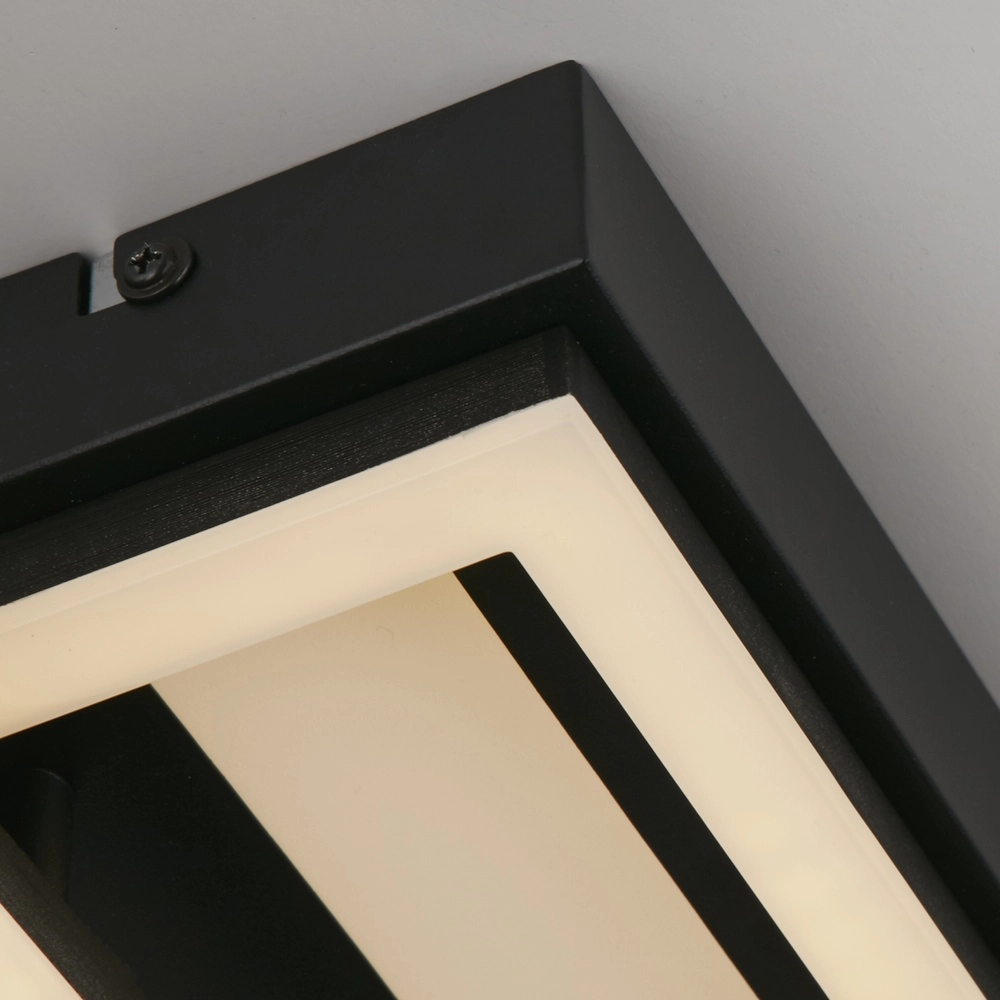 Plafonnier Ovaloid noir Searchlight 5053423303789