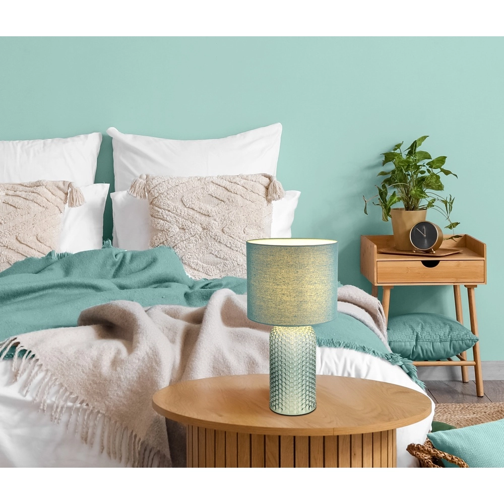 Lampe de table de conception Sofia Vert Globo 9007371481545