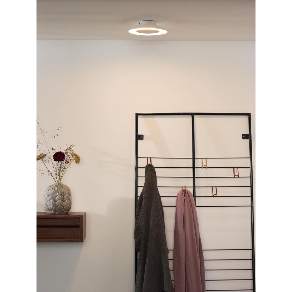 Lampe de plafond Foskal Ø 21,5 cm de blanc Lucide 5411212791245