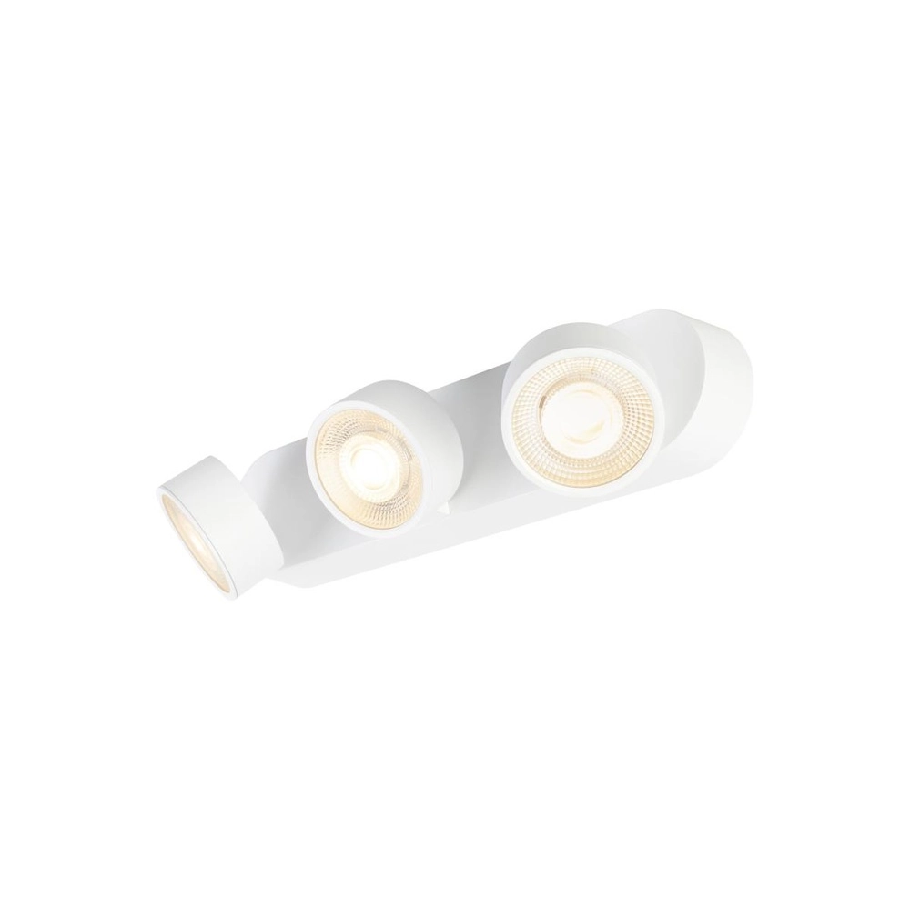 Spot monté en surface Kalu 2.0 triple blanc 2700K SLV 4024163317528