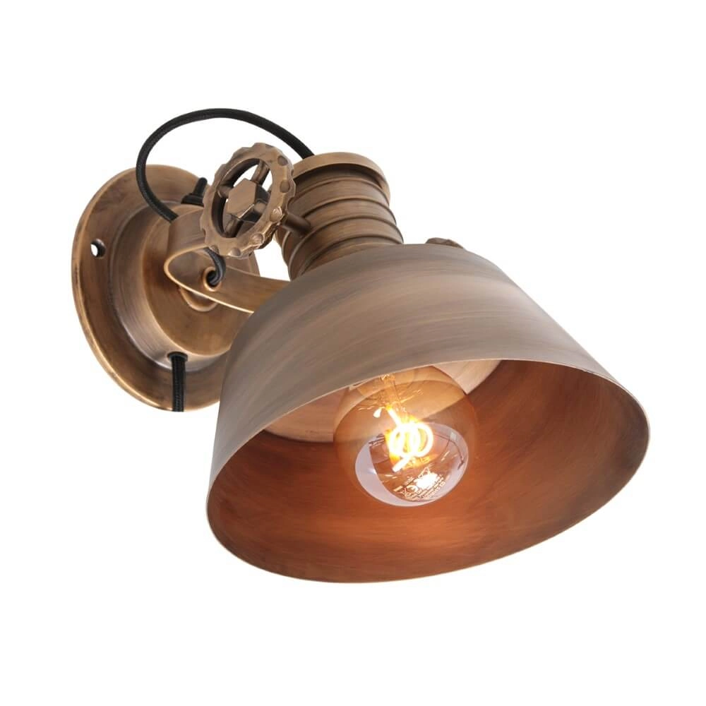 Lampe de lecture murale Sprocket industriel