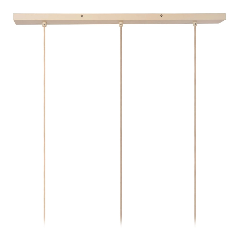 Lampe suspendue à 3 lampes Corina brun sable Lucide 5411212032034