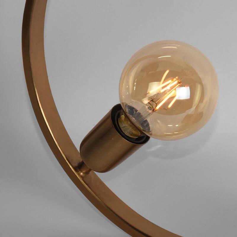 Lampe de table Ring noir avec de l'or Label51 8720195420996