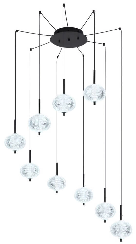 Lampe suspendue unique Ceps 9 lumières Globo 9007371458530