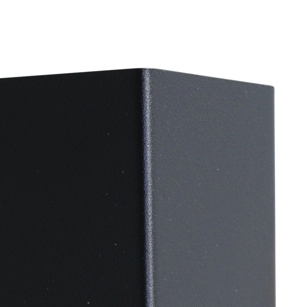 Applique Up Metallico noir Masterlight 8718121210063