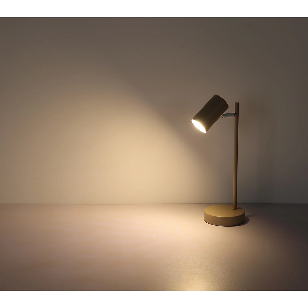 Lampe de table Robby brun sable Globo 9007371566693