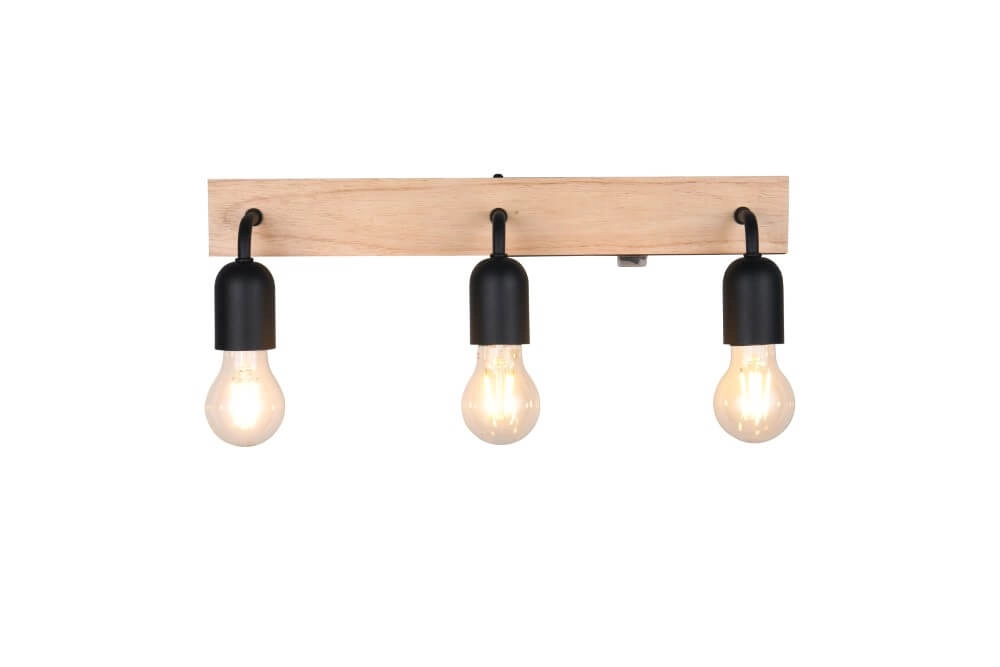 Applique de salle de bain rurale Arturo 3x E27 Trio 4017807615685