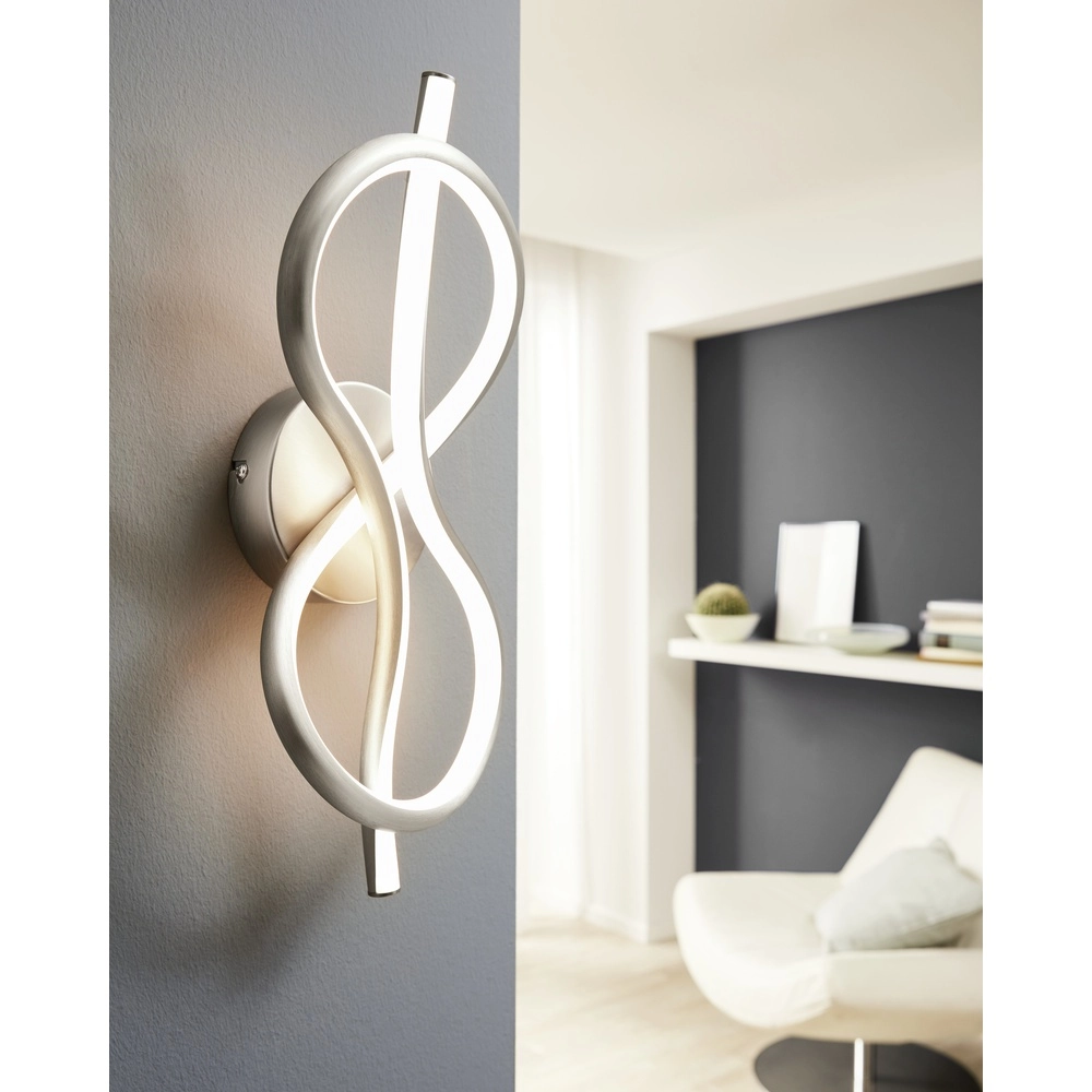 Lampe de plafond Novafeltria nickel Eglo 9002759979393