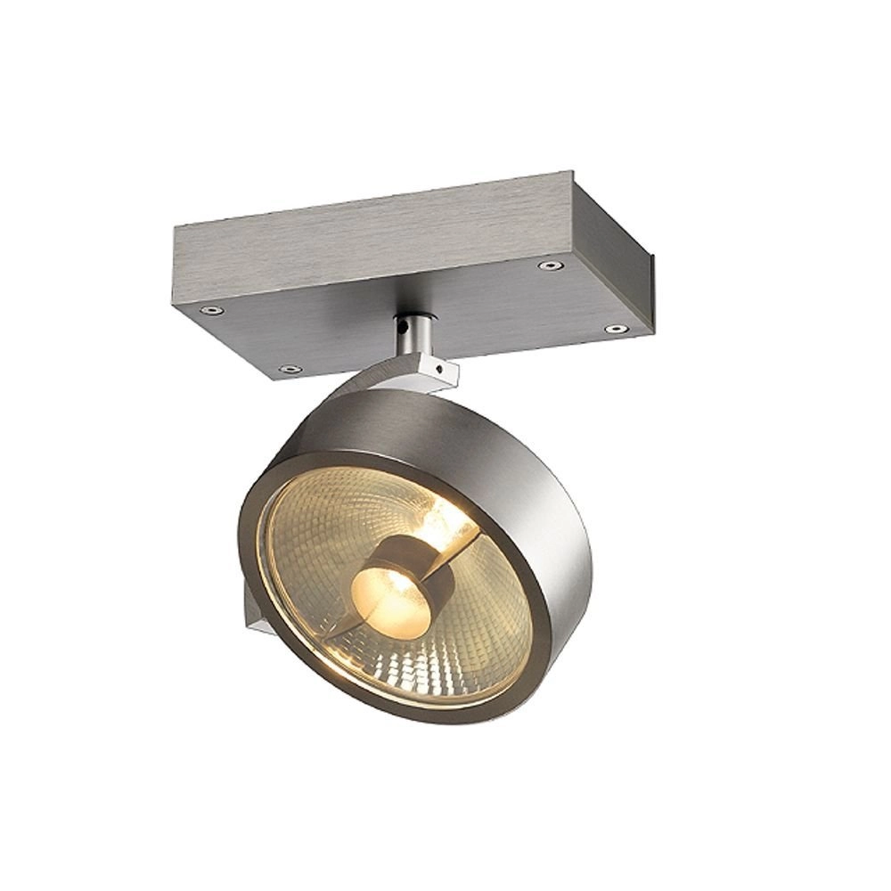 spot Kalu 1 QPAR111 gris métallisé