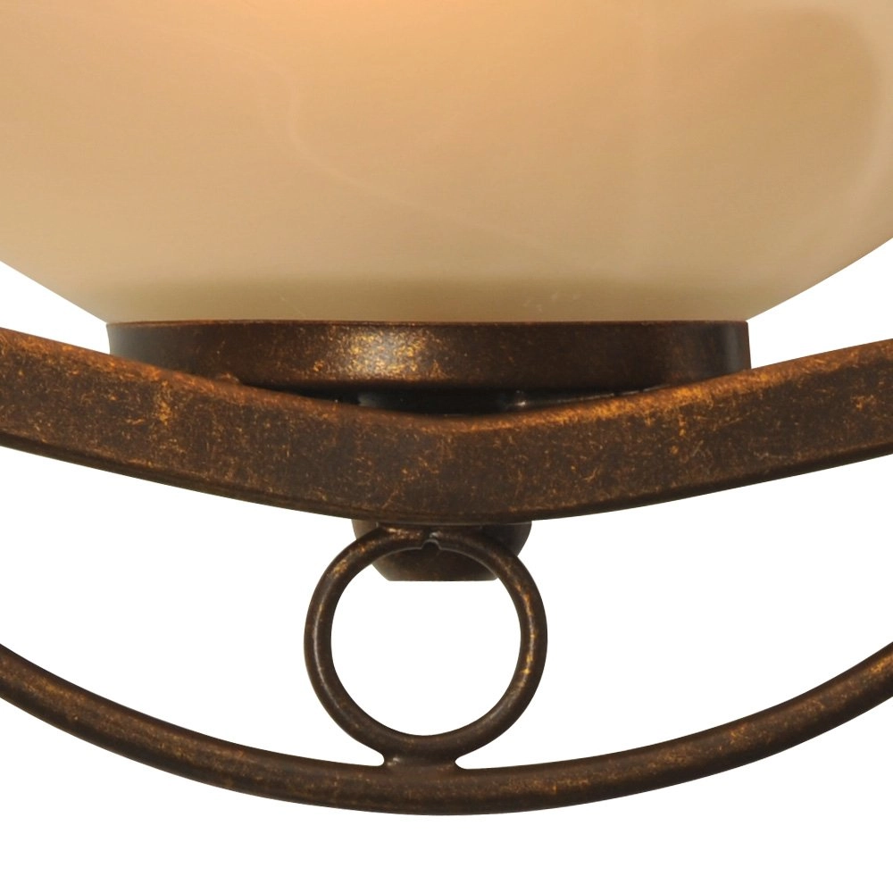 Applique murale Bolzano 10cm bronze marron Masterlight 8718121011530