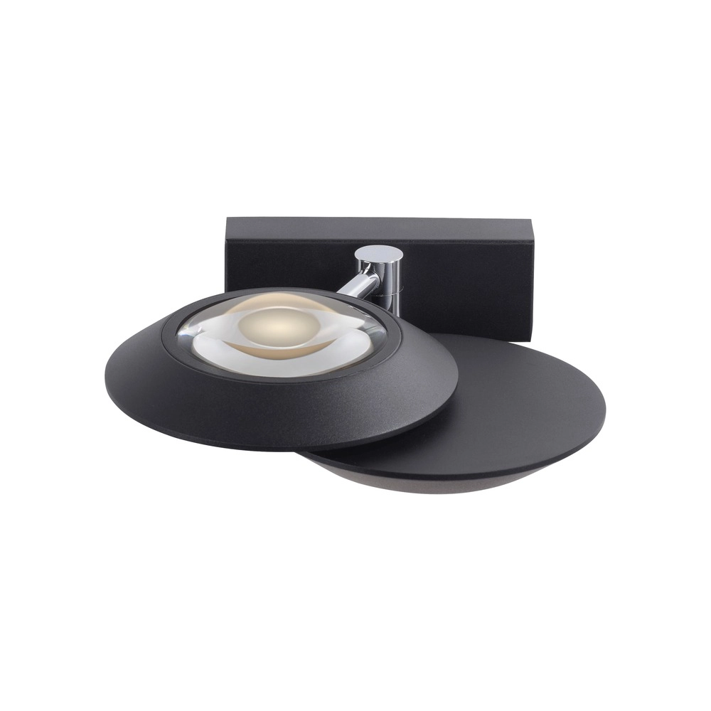 Lumière murale LED 2L Pure Oculis Black Pearl Paul Neuhaus 4012248397008