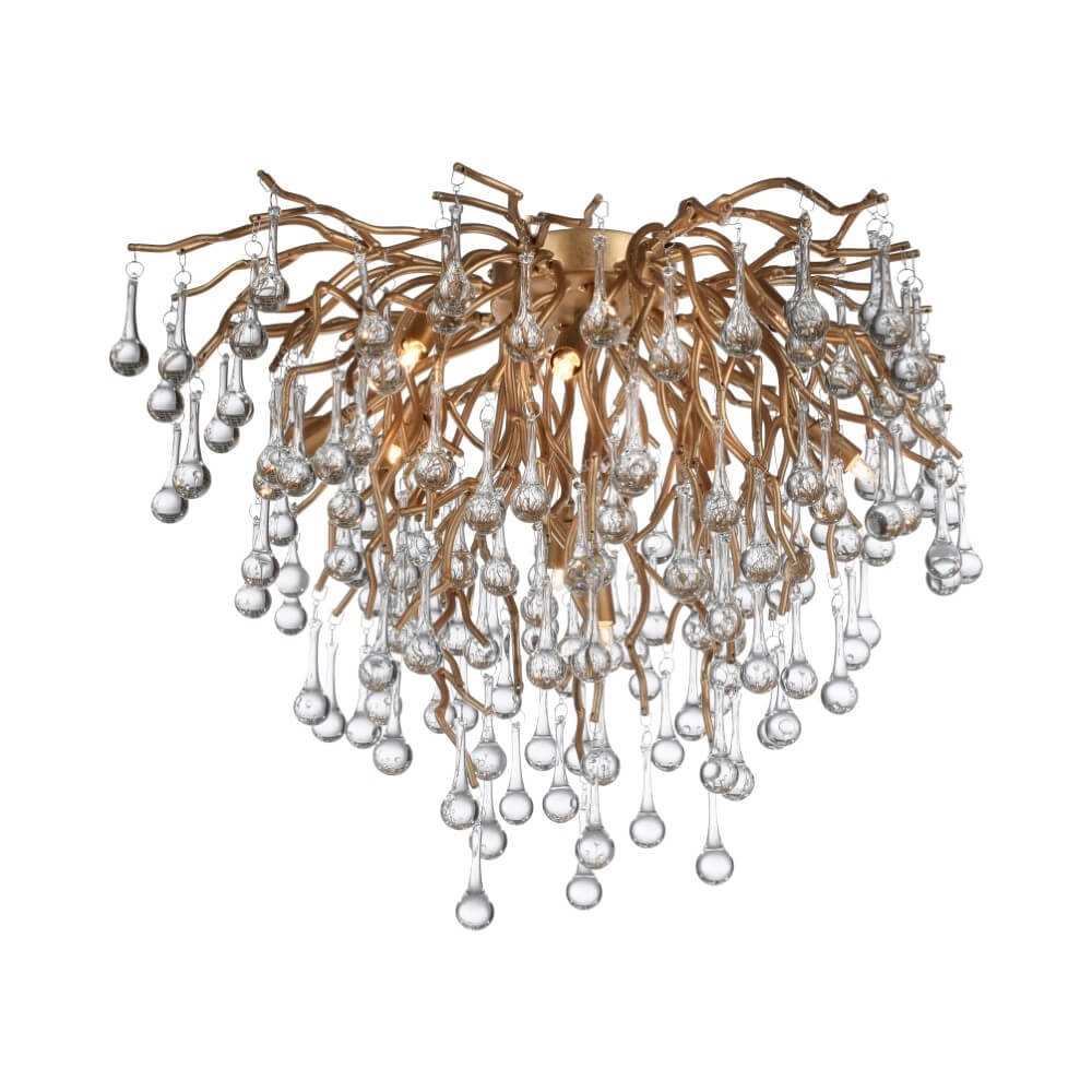 Lustre Icicle laiton 50cm Paul Neuhaus 4012248352083