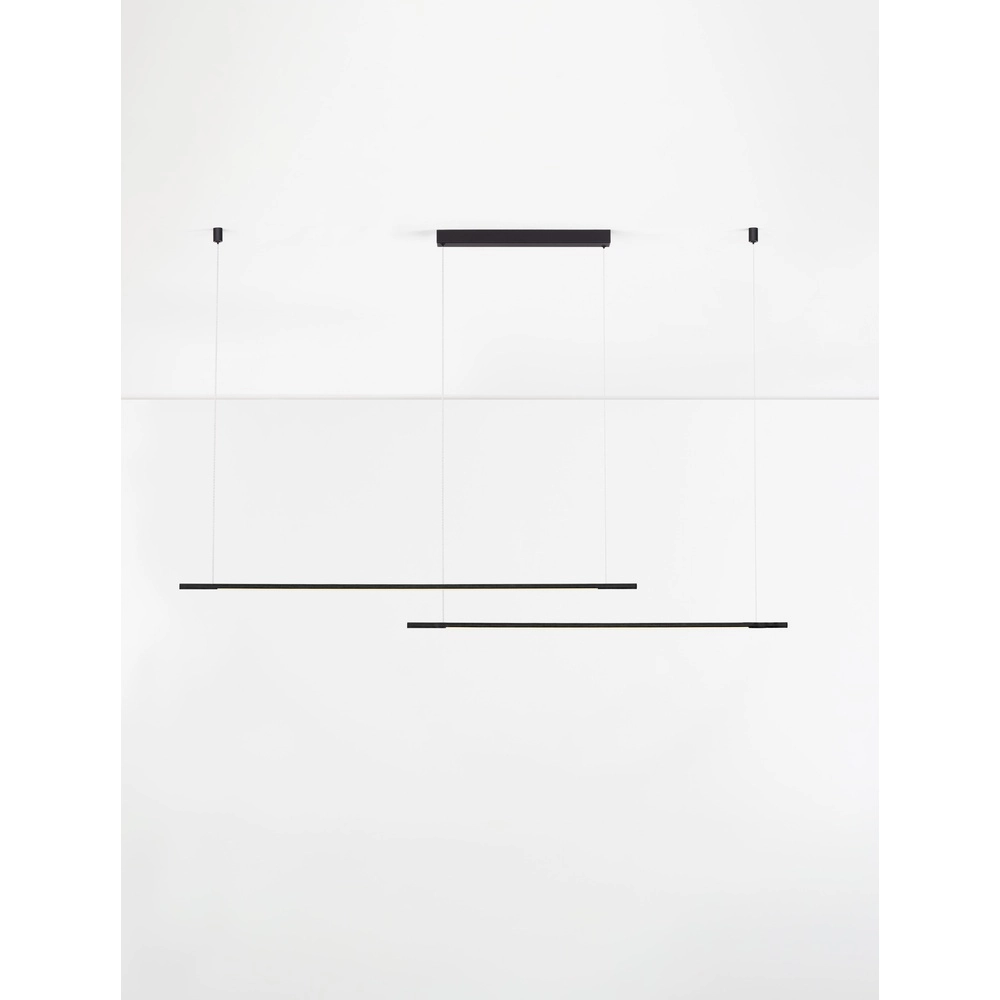 Suspension élégante Brillia noir 161cm Suspension élégante Brillia noir 161cm