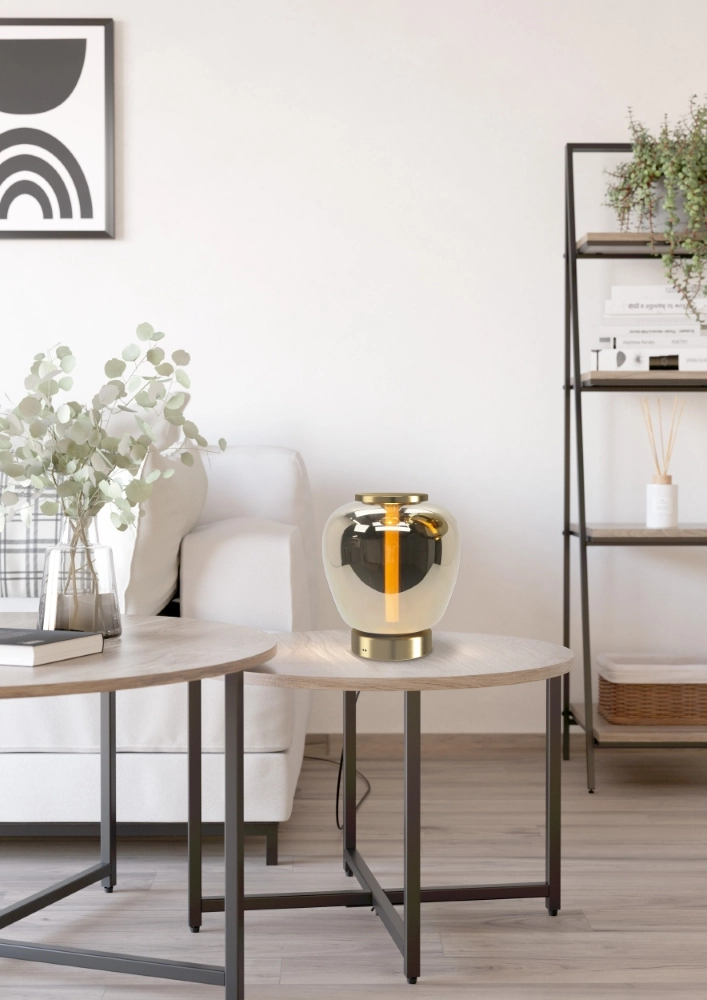 Design table lamp Fruitera gold Ø 21cm Stars of Light 9008606360079