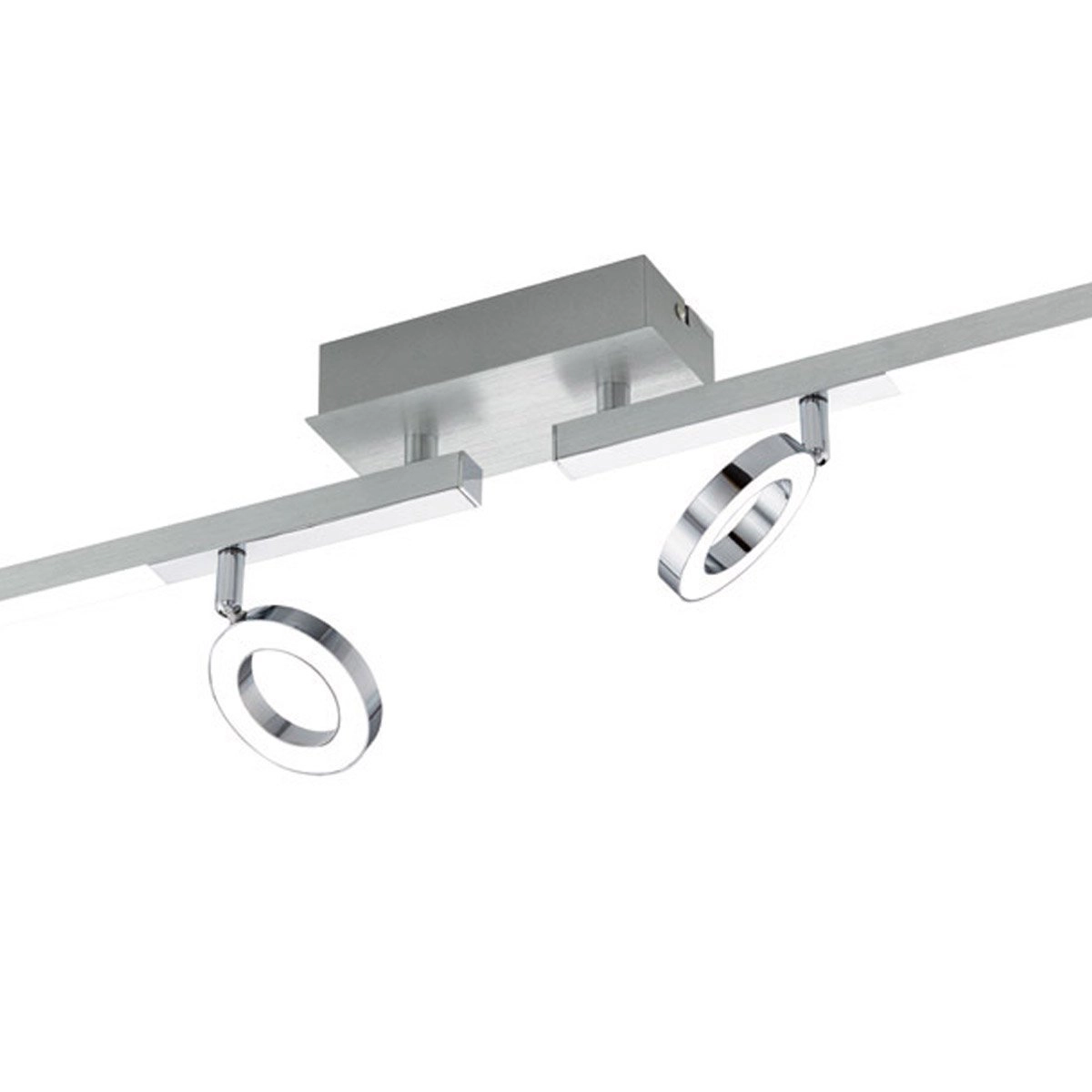 Spot LED Cardillio 1 Gris métallisé à 4 lumières Eglo 9002759961824
