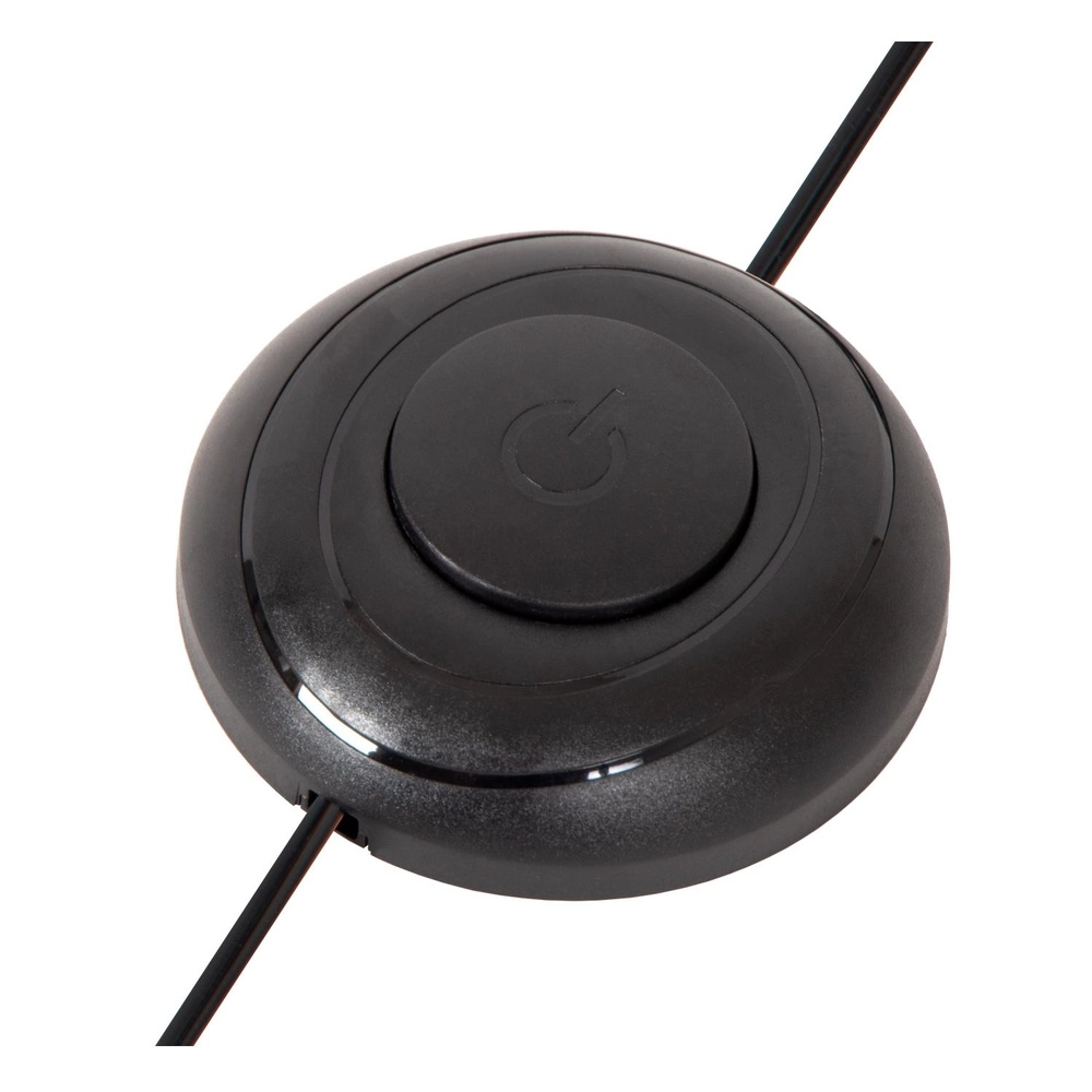 Lampe de table noire Cirkelis rond Ø 83 cm Lucide 5411212051684