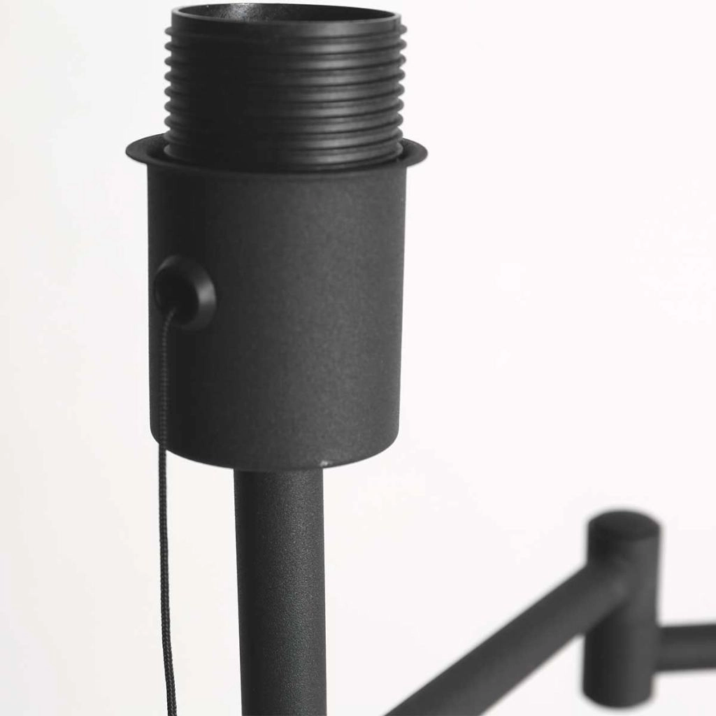 Lampe de pied Bella Noir Steinhauer 8712746171167