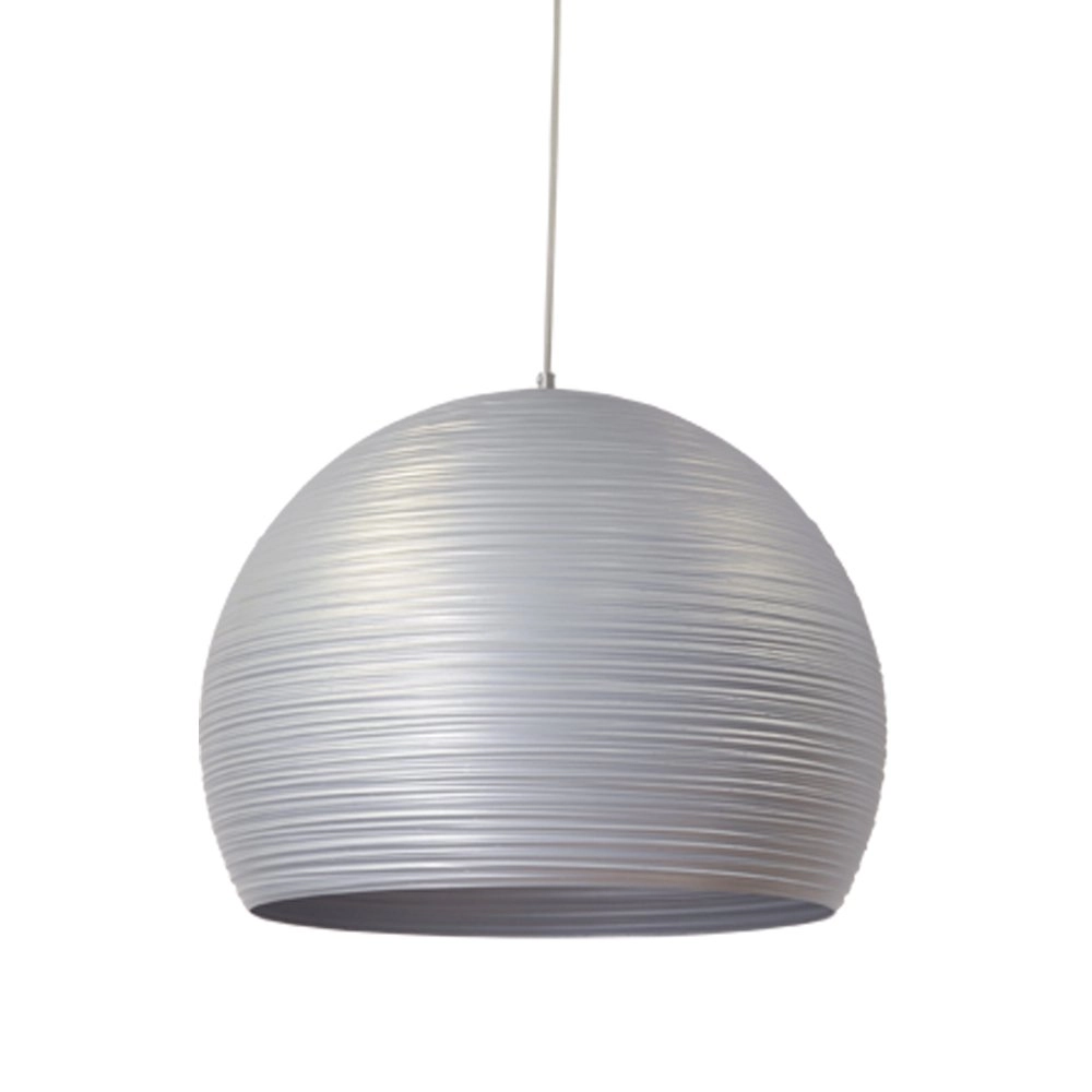 Lampe suspendue salle à manger Concepto 2x40 Gris argent Masterlight 8718121107592