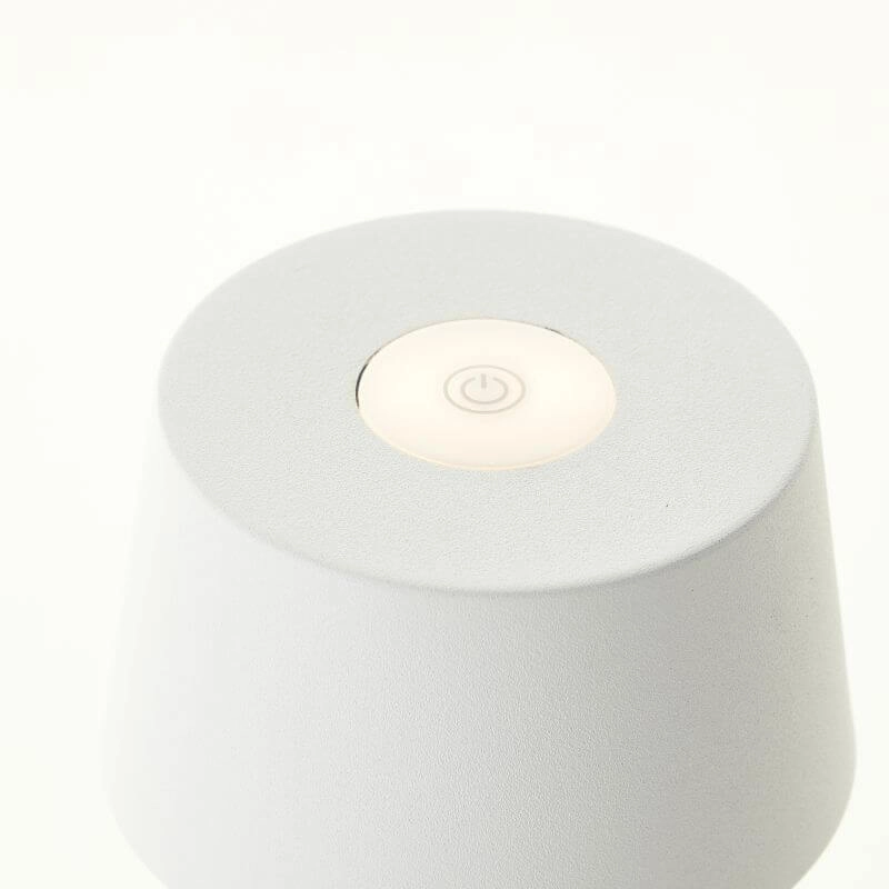 Lampe de table rechargeable Jona blanc Brilliant 4004353449093