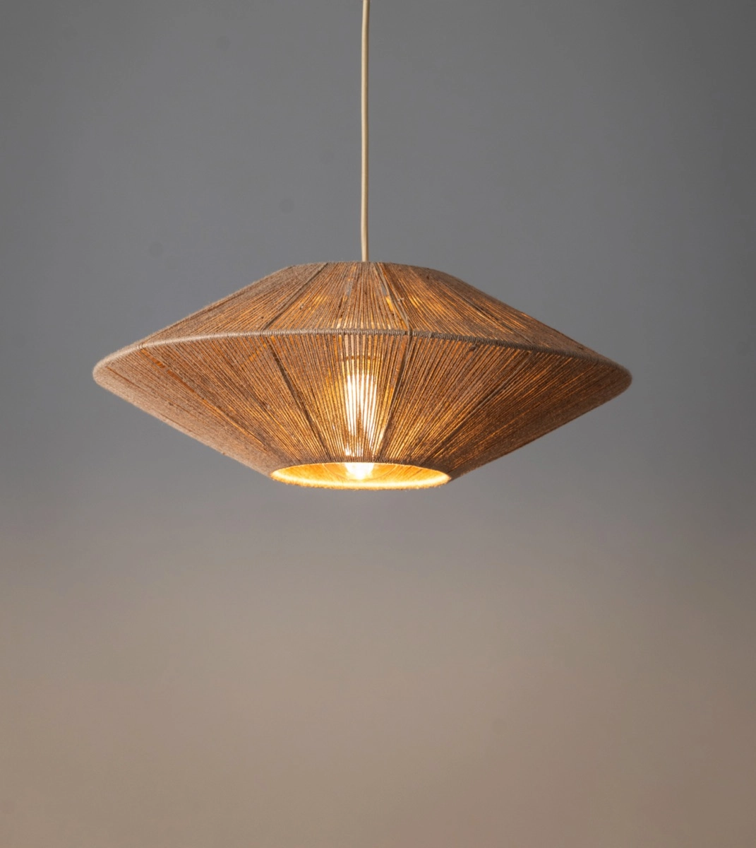 Lampe pendante en rotin Milou Ø 65cm ETH 8720195311218