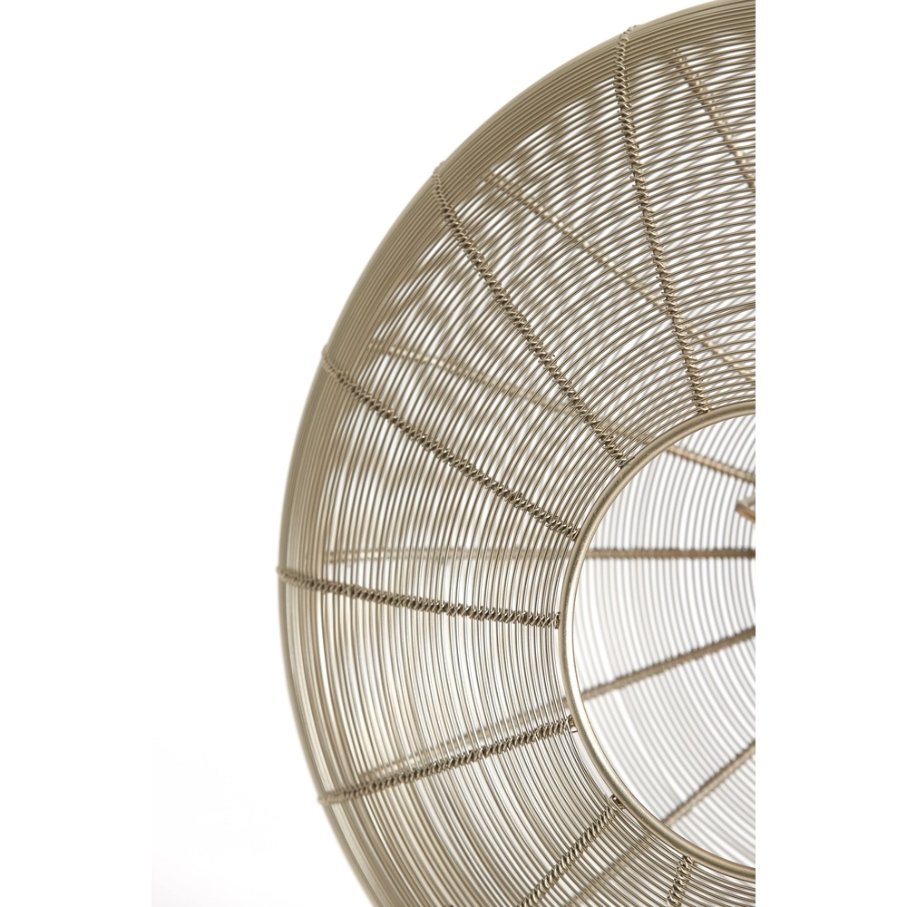 Lampe de plafond en métal Bahoto Ø 40 cm - or clair Light & Living 8717807706036