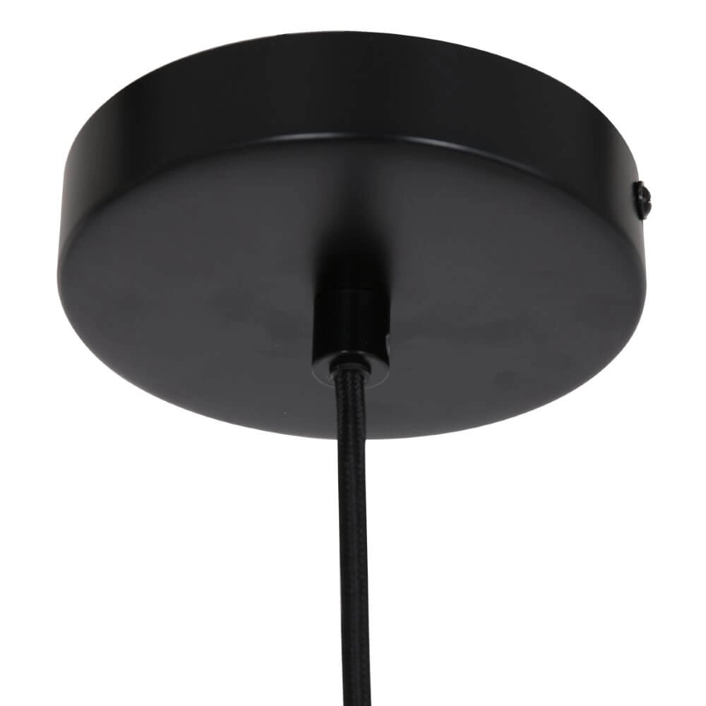 Lampe suspendue noire Cloud Ø 50 cm Steinhauer 8712746148664