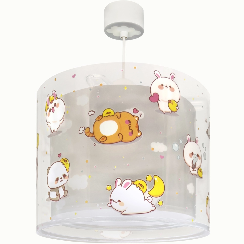 Suspension enfant Kawaii Friends Gris lueur dans le noir