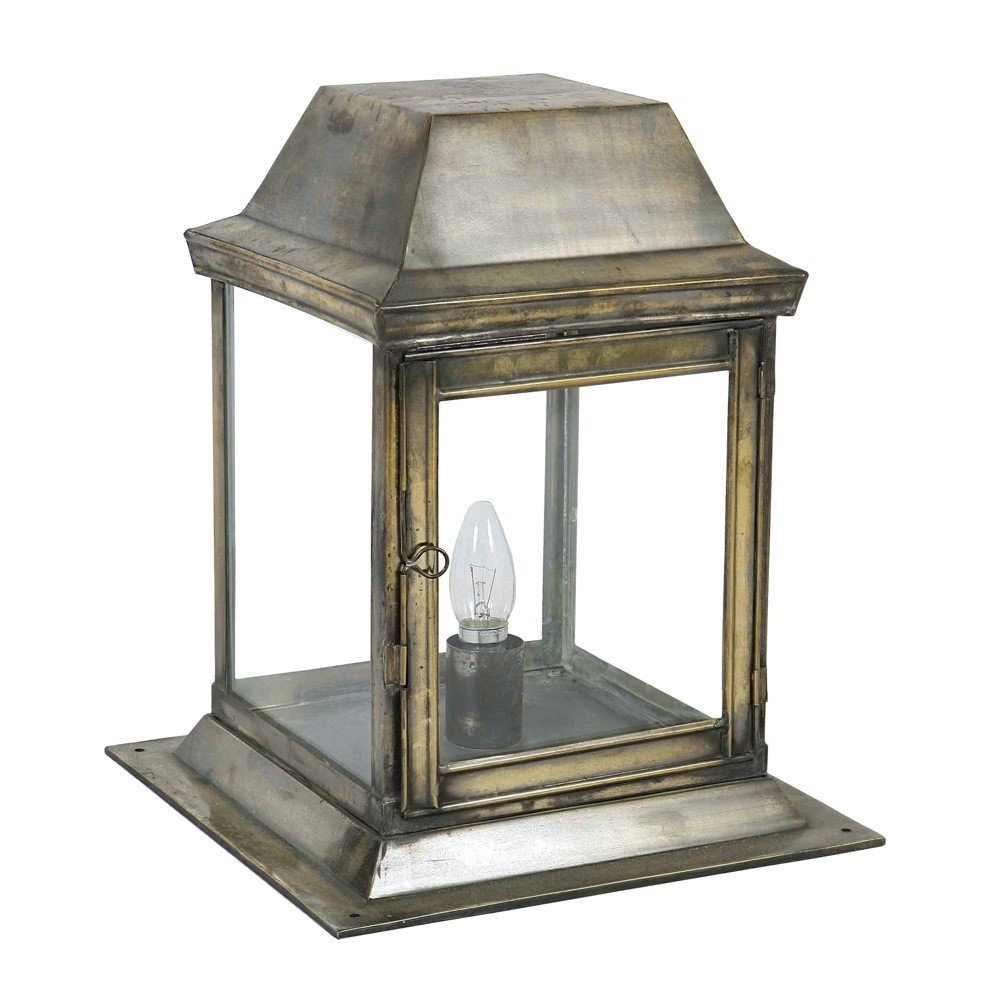 Lampe d'extérieur rural Strathmore S cuivre antique (ant)