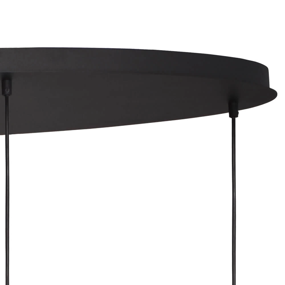 Lampe suspendue ovale Lazise Oval 4x Ø 20cm doré Masterlight 8718121303598