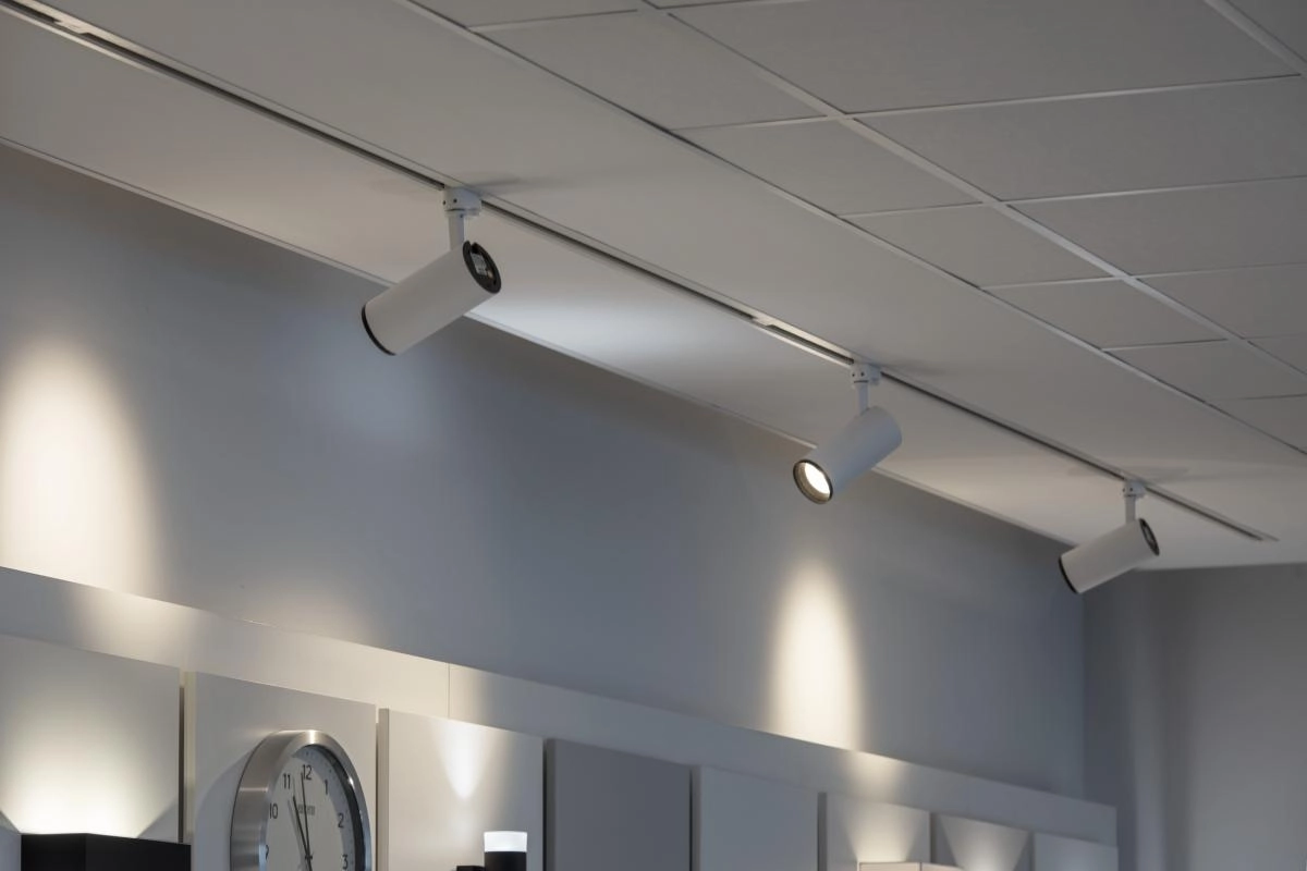 Railspot 3-phasé Numinos M blanc/noir 2700K - 24 deg SLV 4024163243247