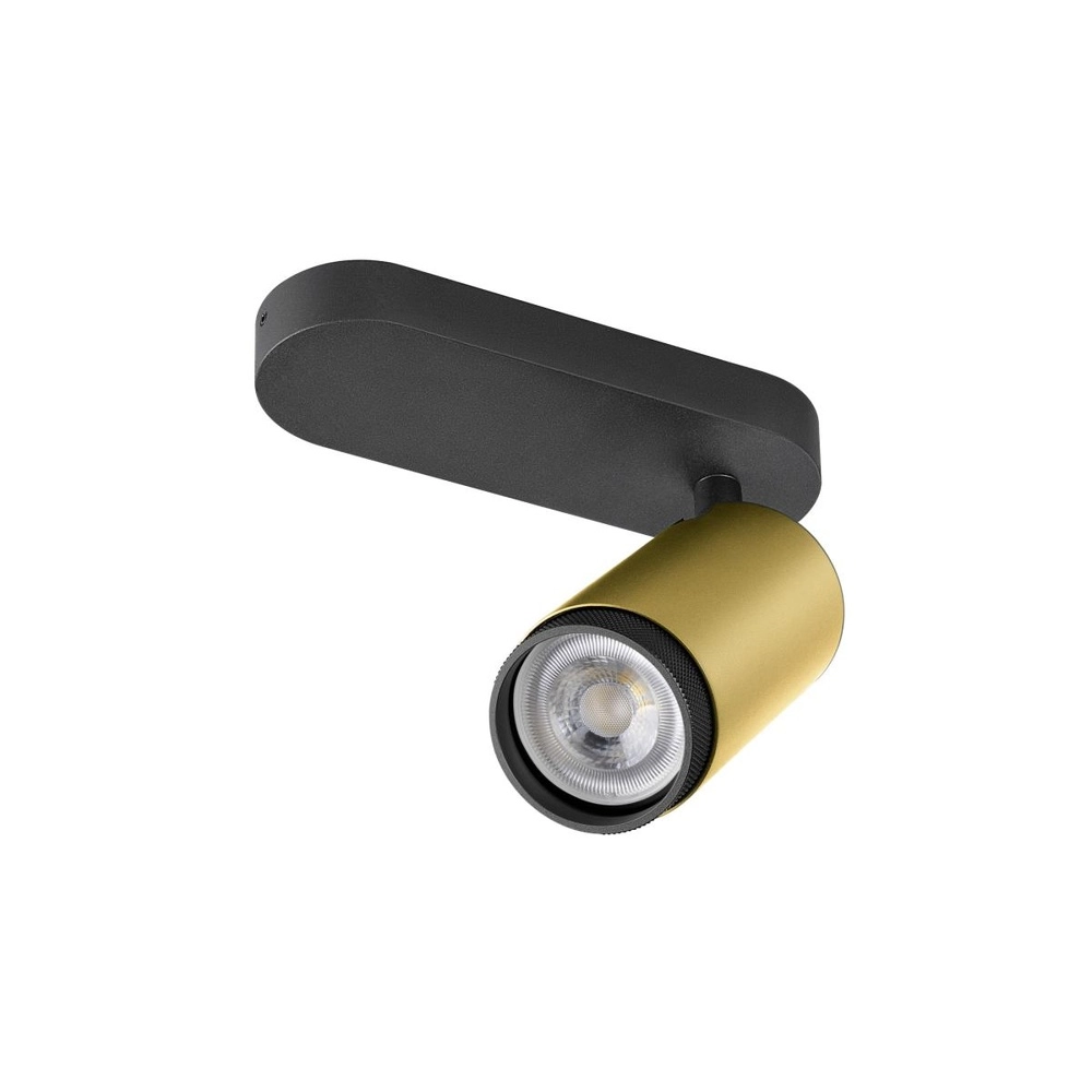 Spot monté en surface Grip! L Or avec anneau noir SLV 4024163304412