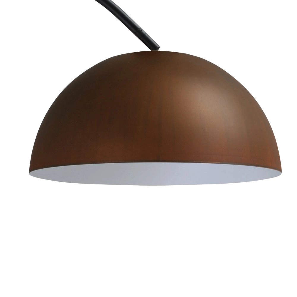 Lampadaire Industria 186 brun rouille avec du blanc Masterlight 8718121153193