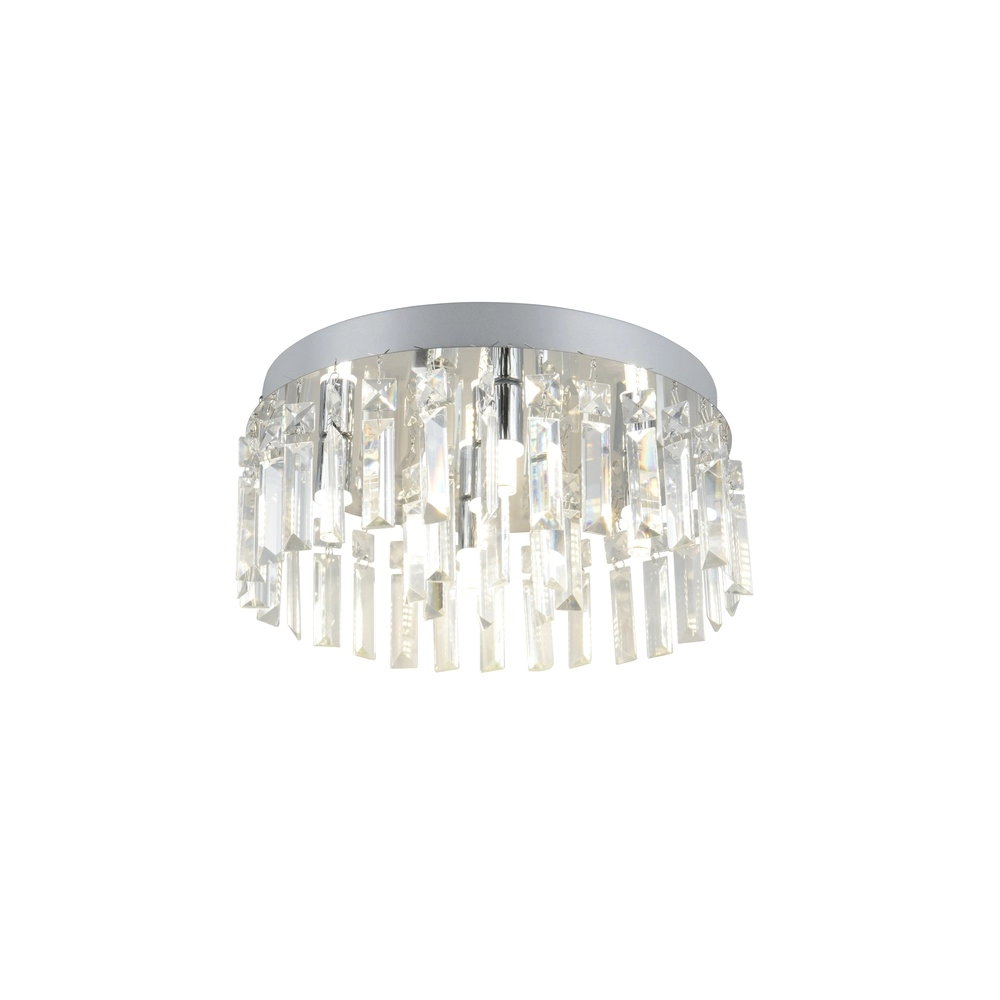 Lampe de plafond Tommaso Chrome