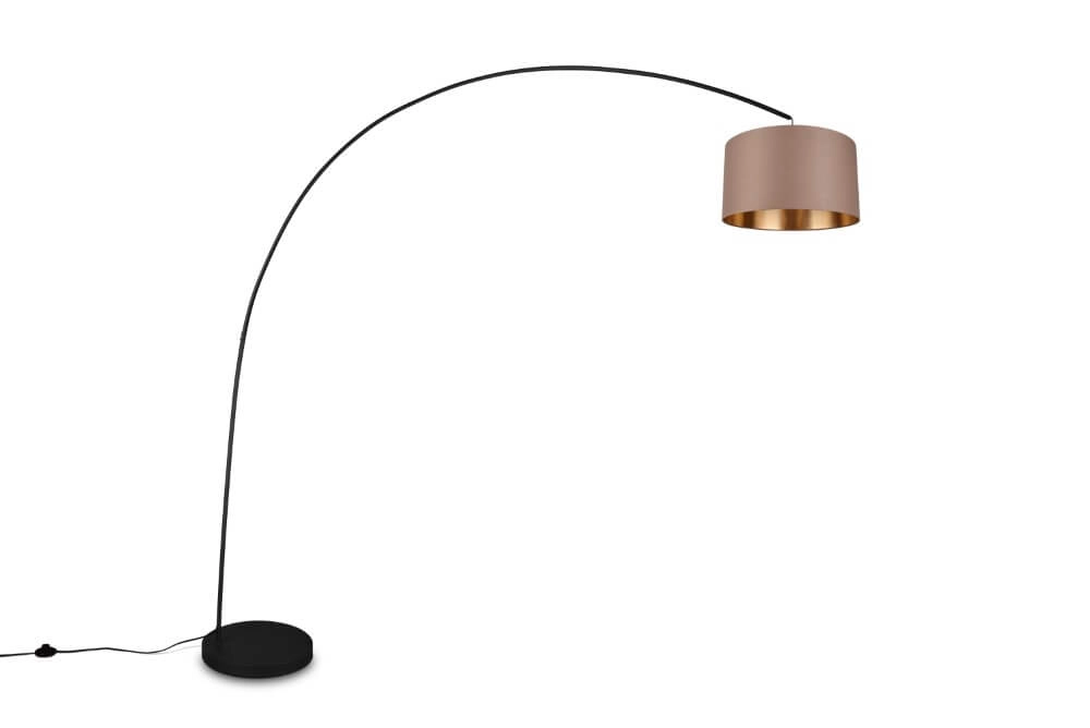 Lampe à arc Mansur noir Lampe à arc Mansur noir