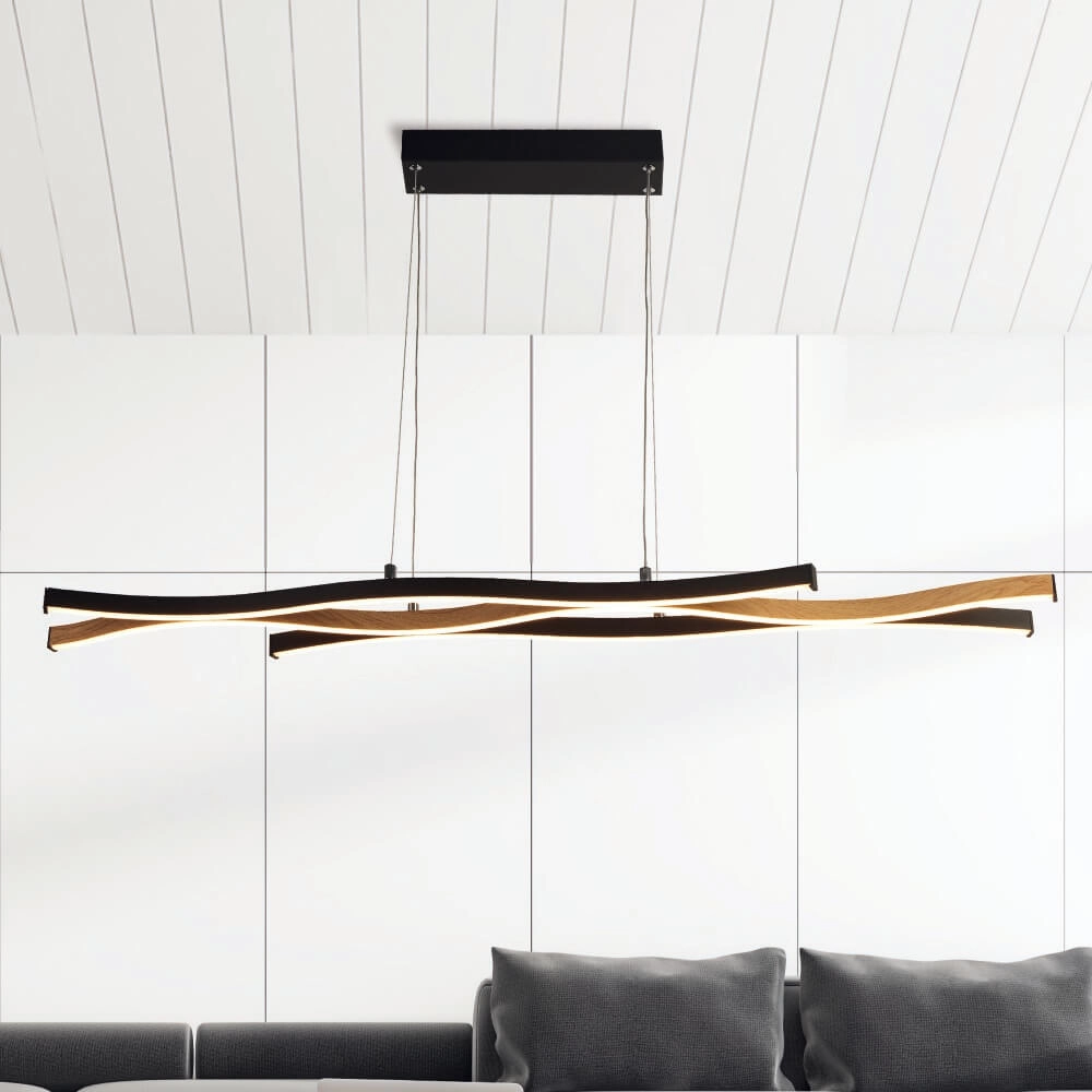 Lampe suspendue LED élégante Bloom Searchlight 5053423226552
