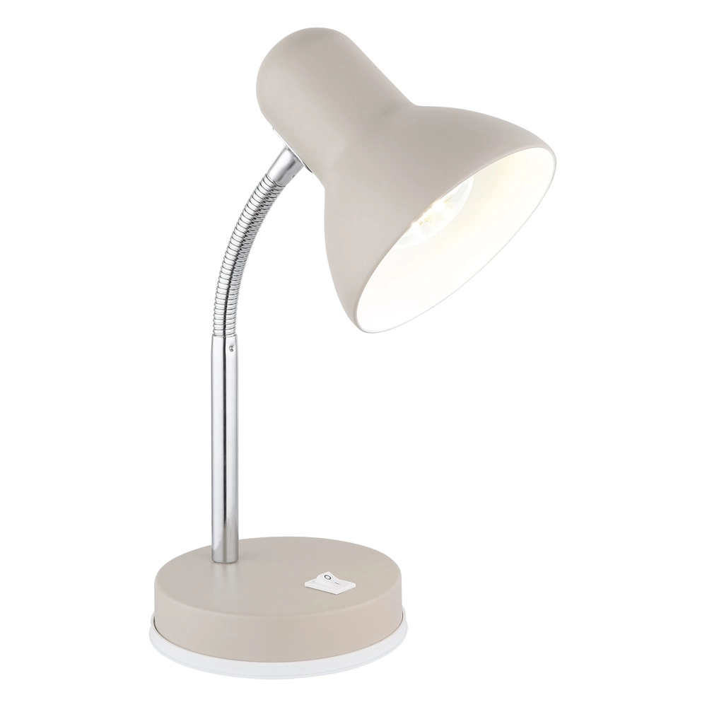 Lampe de bureau Basic brun sable