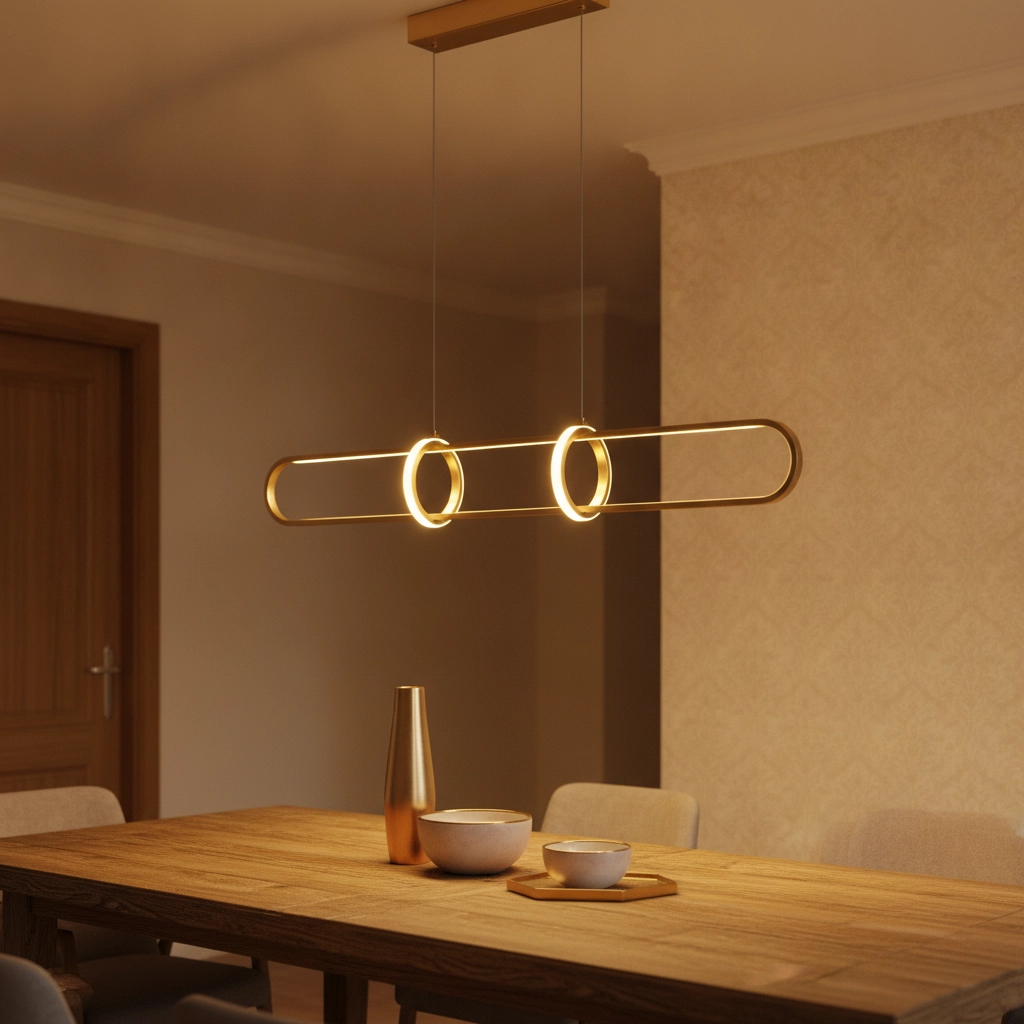 Suspension design Arte Or allongé Lyora 5212017426079