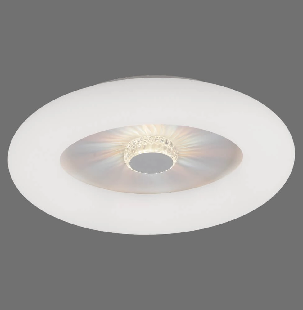 Plafonnier rond Vertigo blanc Ø 50cm Just Light 4043689992408