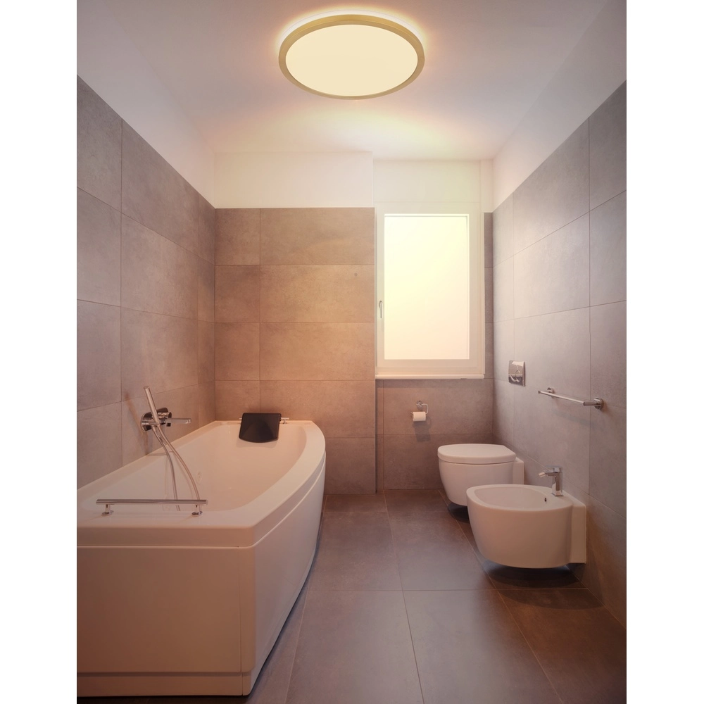 Éclairage de plafond Sapana Ø 42cm d’or Globo 9007371448425