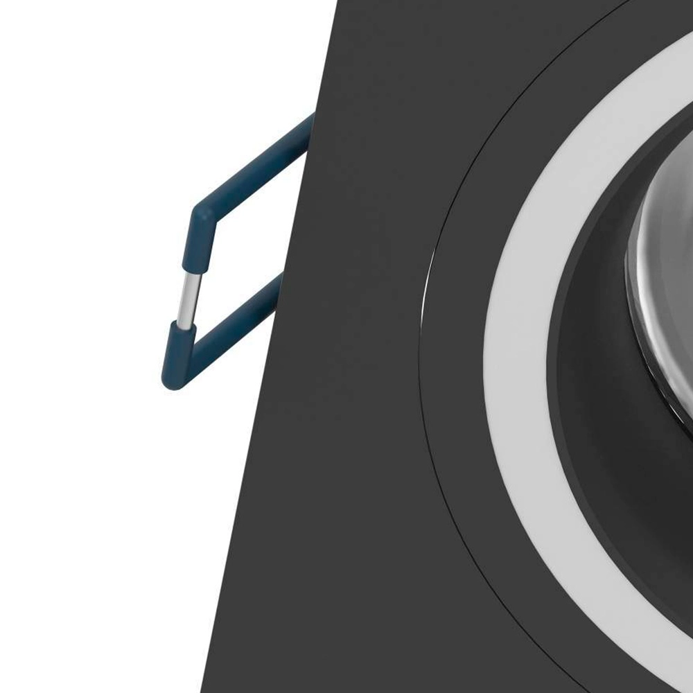 Tache en retrait Zigbee Carosso-Z noir - carré Eglo 9008606259793