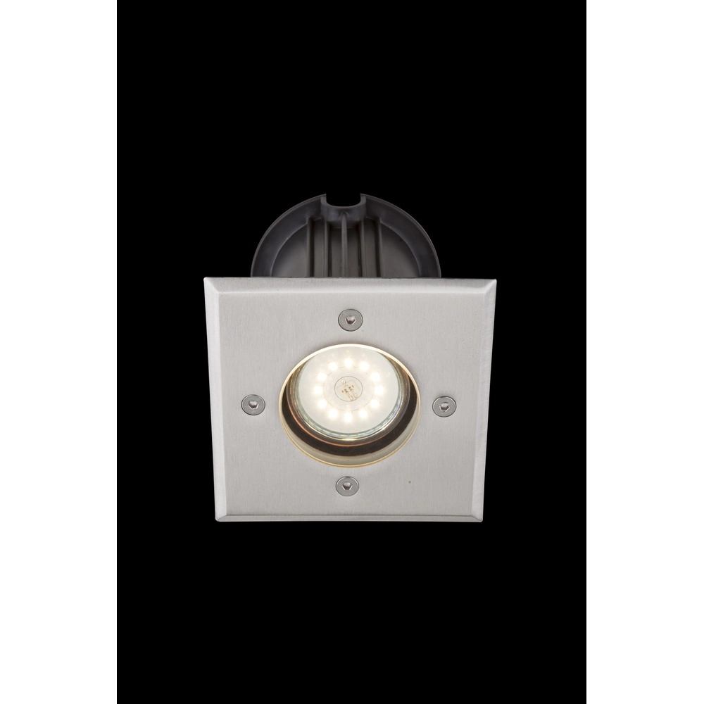 Emplacement au sol Style II Acier inoxydable carré Globo 9007371327546