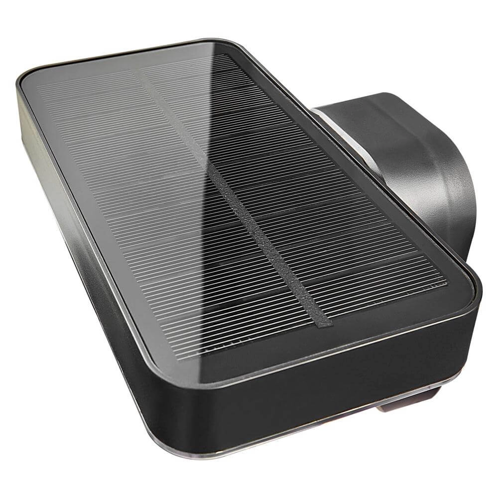 Applique solaire Rica rectangle noir Nordlux 5704924004797