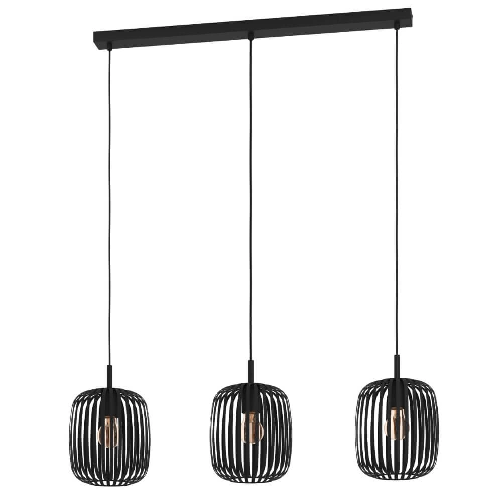 Lampe de table à manger noire Romazzina